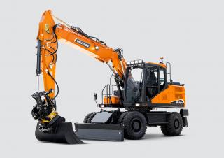 Kolová rypadla Develon DX140W-7K