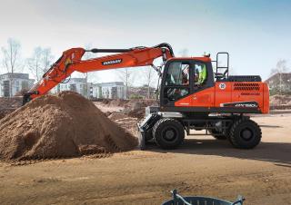 Kolová rypadla Doosan DX190W-5