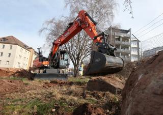 Kolová rypadla Doosan DX210W-5