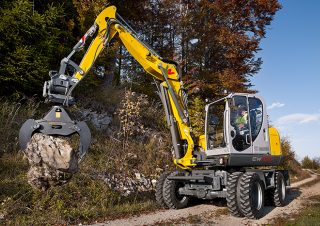 Kolová rypadla Wacker Neuson EW 100