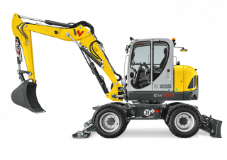 Kolová rypadla Wacker Neuson EW 100