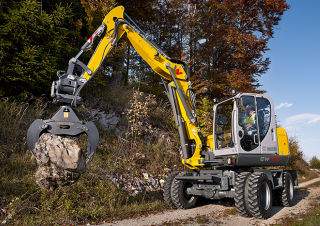 Kolová rypadla Wacker Neuson EW 100
