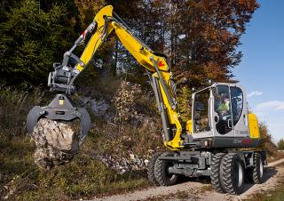 Kolová rypadla Wacker Neuson EW 100