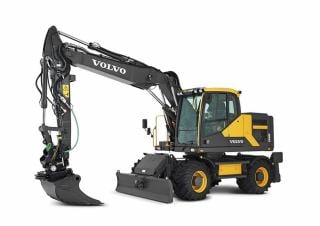 Kolová rypadla Volvo EW160E
