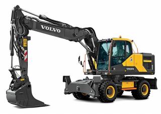 Kolová rypadla Volvo EW220E