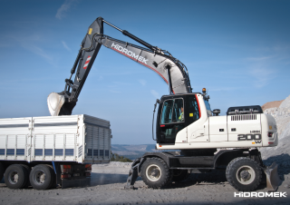 Kolová rypadla Hidromek HMK 200 W