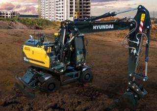 Kolová rypadla Hyundai HW160A L