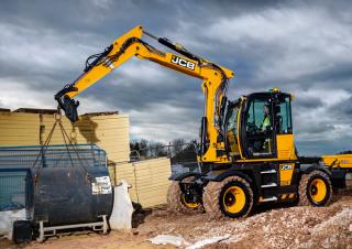 Kolová rypadla JCB Hydradig 110W