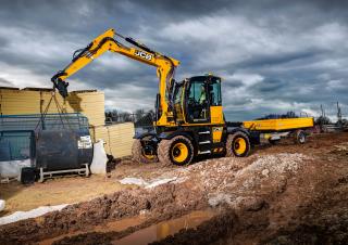 Kolová rypadla JCB Hydradig 110W