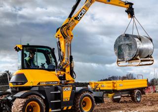Kolová rypadla JCB Hydradig 110W