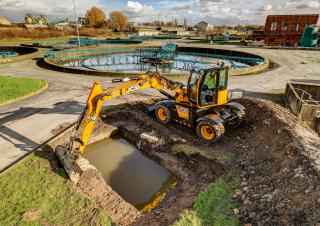 Kolová rypadla JCB Hydradig 110W