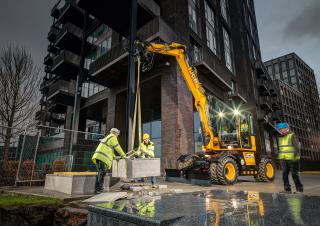 Kolová rypadla JCB Hydradig 110W