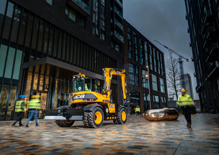 Kolová rypadla JCB Hydradig 110W