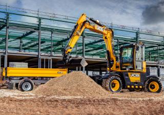 Kolová rypadla JCB Hydradig 110W
