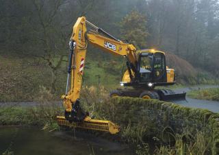 Kolová rypadla JCB JS175W