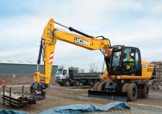 Kolová rypadla JCB JS175W
