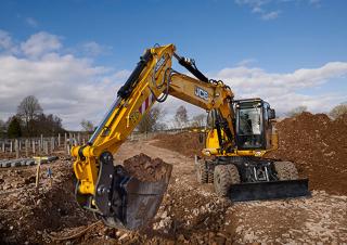 Pásová rypadla JCB JS200W