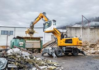 Manipulátory s materiálem Liebherr LH 35 M Industry Litronic
