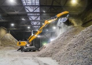Manipulátory s materiálem Liebherr LH 35 M Industry Litronic