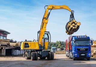 Manipulátory s materiálem Liebherr LH 50 M Timber Litronic