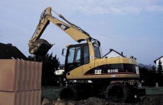 Kolová rypadla Caterpillar M 313 C VAH