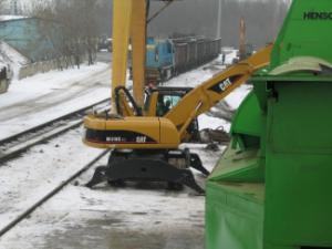 Kolová rypadla Caterpillar M 318 C MH
