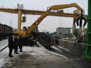 Kolová rypadla Caterpillar M 318 C MH