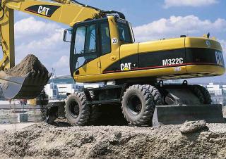 Kolová rypadla Caterpillar M 322 C VAH