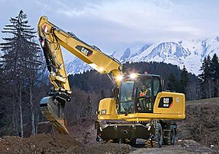 Kolová rypadla Caterpillar M318F