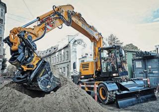 Kolová rypadla Hydrema MX 18