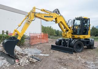 Kolová rypadla Komatsu PW118MR-11