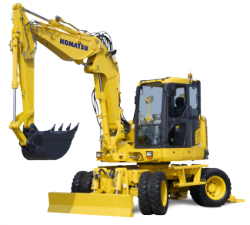 Kolová rypadla Komatsu PW118MR-8