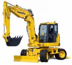 Kolová rypadla Komatsu PW118MR-8