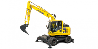 Kolová rypadla Komatsu PW148-8