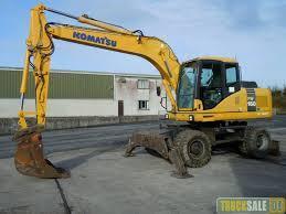 Kolová rypadla Komatsu PW160-7E0