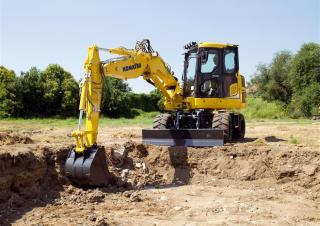 Kolová rypadla Komatsu PW98MR-10