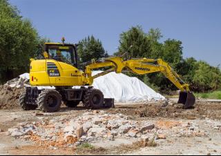 Kolová rypadla Komatsu PW98MR-10