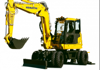 Kolová rypadla Komatsu PW98MR-10