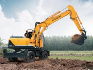 Kolová rypadla Hyundai R 140 W 9 A