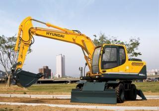 Kolová rypadla Hyundai R 140 W 9