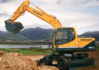 Kolová rypadla Hyundai R180W-9S