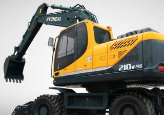 Kolová rypadla Hyundai R210W-9S