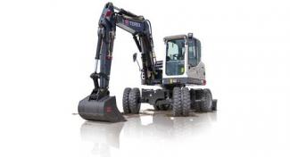 Kolová rypadla Terex TW 85