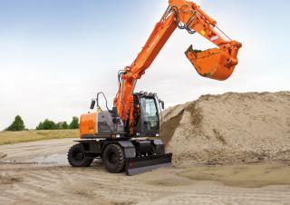 Kolová rypadla Hitachi ZX 145 W 3