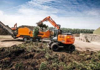 Kolová rypadla Hitachi ZX140W-6