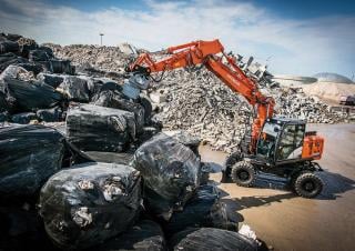 Kolová rypadla Hitachi ZX170W-6