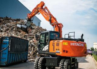 Kolová rypadla Hitachi ZX170W-6