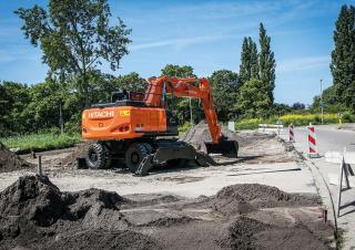 Kolová rypadla Hitachi ZX190W-6