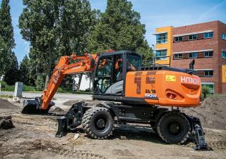 Kolová rypadla Hitachi ZX190W-6