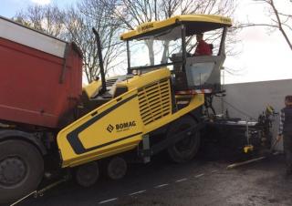 Kolové finišery Bomag BF 600 P-2 S 600